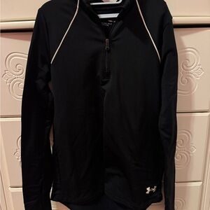 Under Armour Black Quarter Zip Pullover